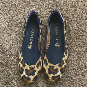 Rothy’s Midnight Spot The Square Size 8 EUC